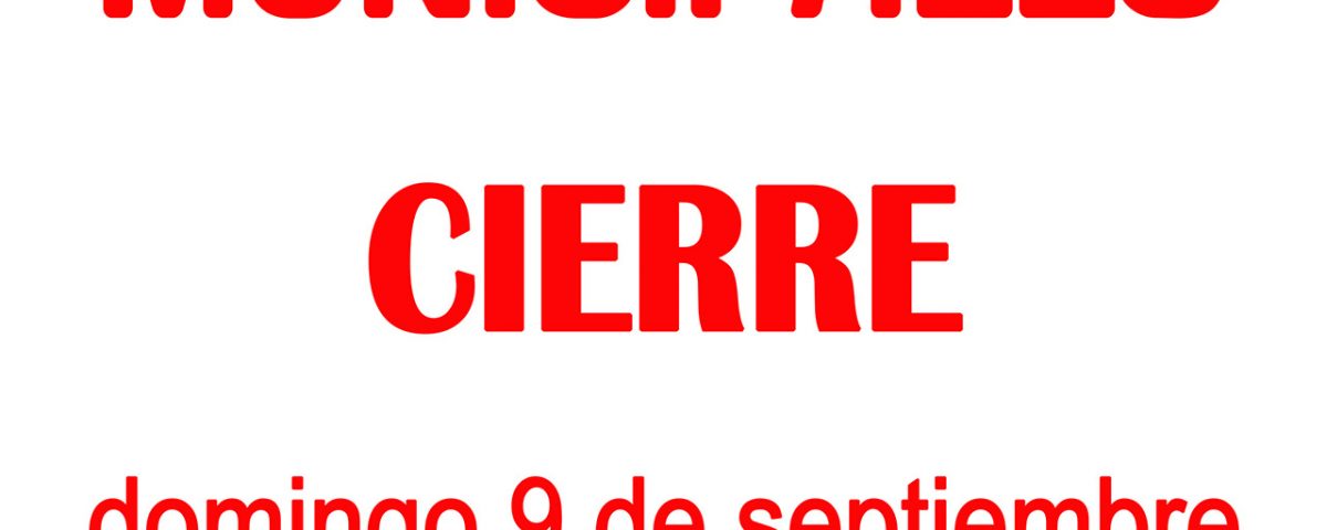 Cierre Piscinas 2018